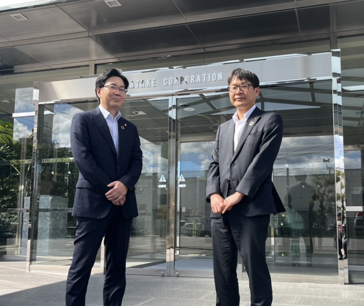 人事部長 小林照幸さん／人事部採用担当 三野智弘