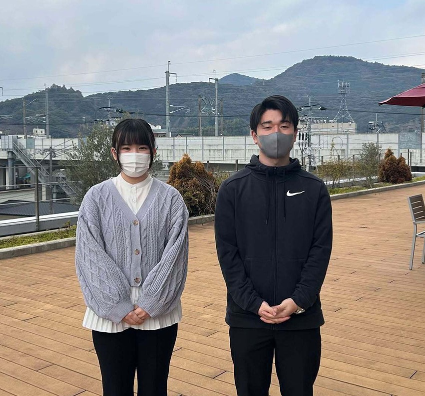 古賀 捺真さん／山北 将太郎