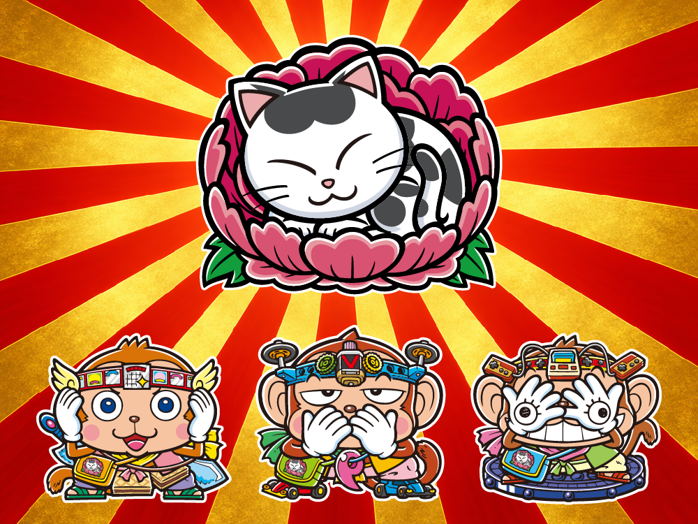 国宝「眠り猫」をモチーフにした新アートIP「レキシール」が始動！ グリーンハウスの描き下ろしデザインで、日本文化をもっと身近に